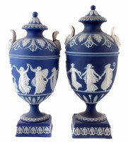 Lot 115 - Two Wedgwood vases.
