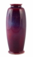 Lot 118 - Ruskin high fired vase sold in aid of Ambo Harris