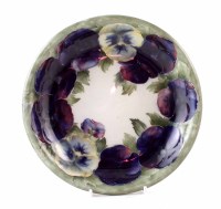 Lot 126 - Moorcroft pansy pattern bowl