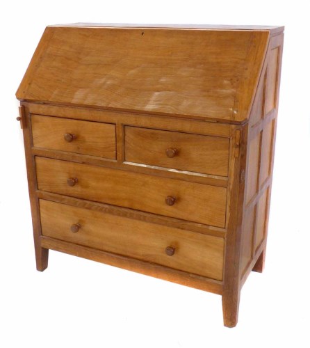 Lot 472 - Peter Rabbit Man Heap oak bureau
