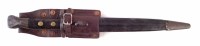 Lot 32 - British Lee Metford MkI 1888 bayonet, scabbard