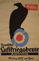 Lot 79 - WW1 German propaganda 1917 exhibition poster of