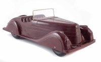 Lot 118 - Codeg bakelite model car, mid 20th century, 34cm