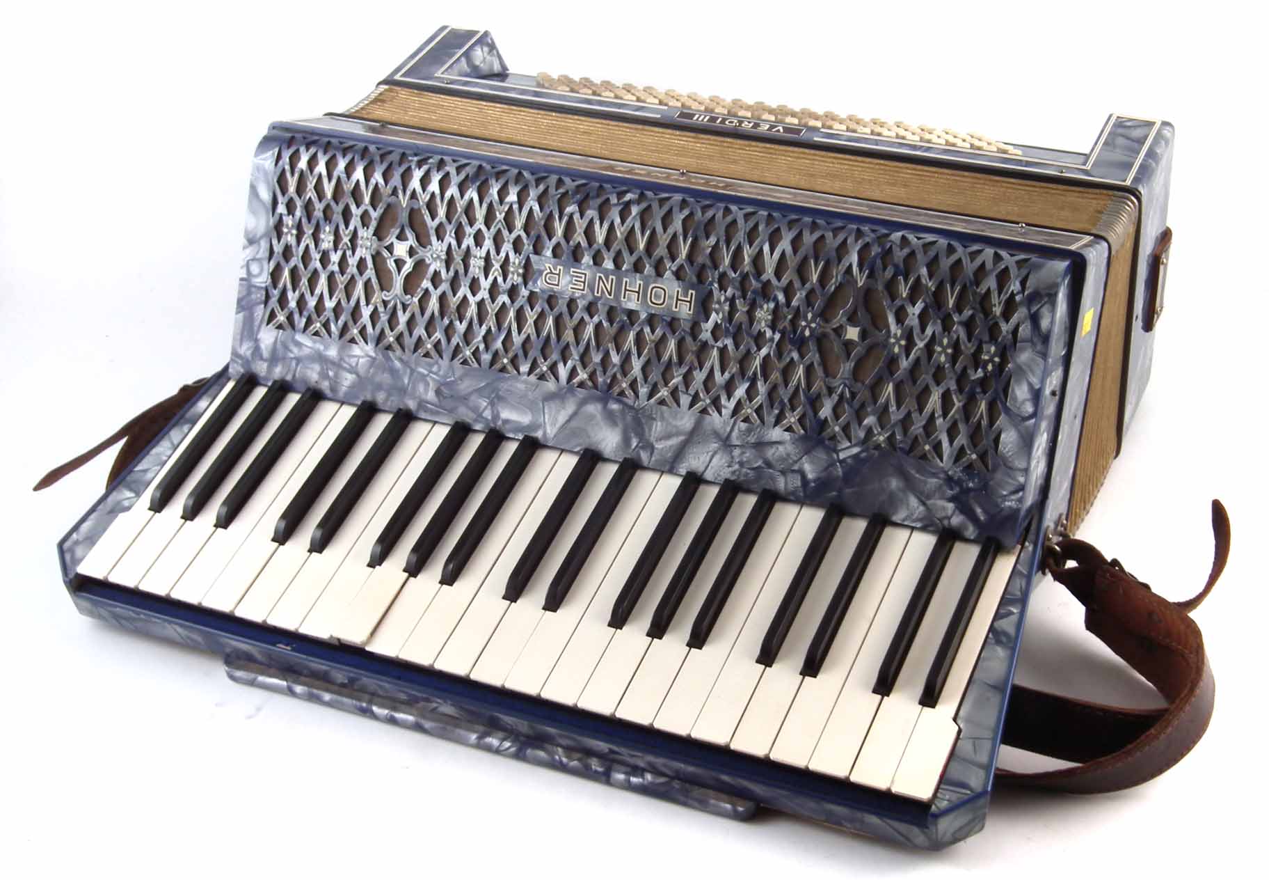 Lot 6 Hohner Verdi III accordion