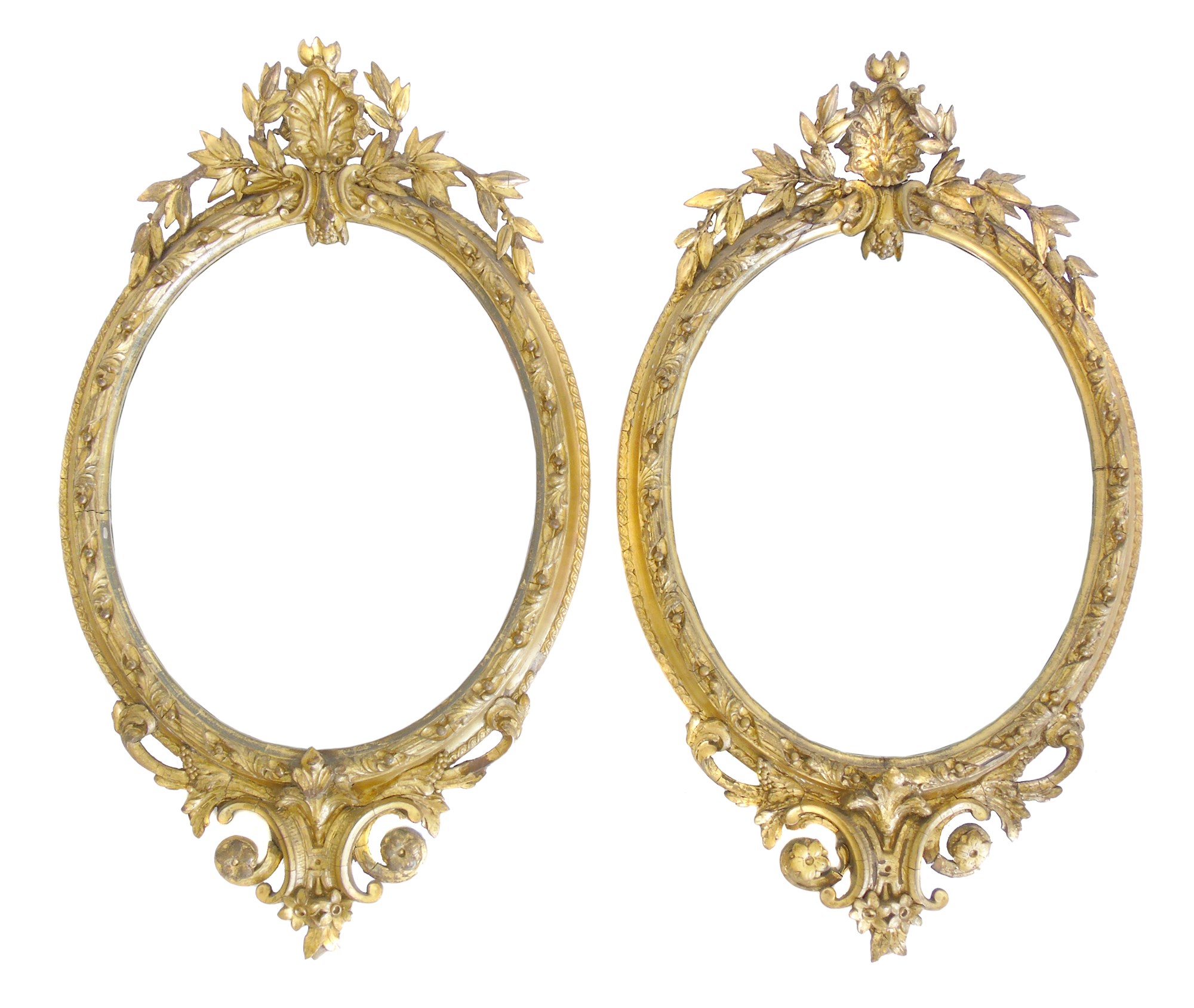 Lot 427 Pair Of Victorian Wall Mirrors   94535 0 