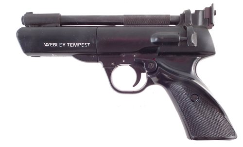 Lot 221 - Webley Tempest air pistol.