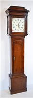 Lot 342 - A late 18th century mahogany longcase clock by Snelling, Alton