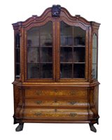 Lot 366 - Late 18th century Dutch display cabinet.
