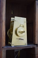 Lot 354 - A rare early 19th century mahogany tavern clock by Israel Smyth of Woodbridge, Suffolk