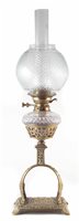 Lot 104 - Rippingilles patent oil lamp.