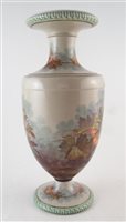 Lot 156 - Paris porcelain vase.