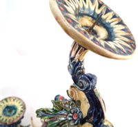 Lot 217 - Peter Weldon Majolica elephant samovar "Loxodonta Africana".
