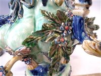 Lot 217 - Peter Weldon Majolica elephant samovar "Loxodonta Africana".