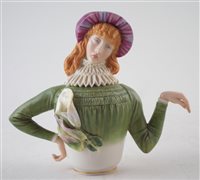 Lot 155 - Royal Worcester Oscar Wilde teapot