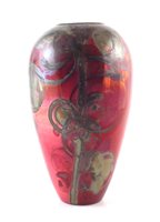 Lot 208 - A French Lustre art pottery vase