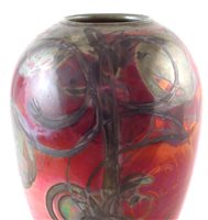Lot 208 - A French Lustre art pottery vase