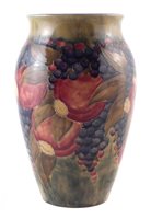 Lot 204 - Moorcroft made for Liberty 1912 pomegranate vase