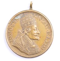 Lot 2a - Commemorative medal, Battle of Parkany, bronze.