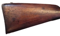 Lot 156 - Belgian 14 bore snider action shotgun converted from a rifle.