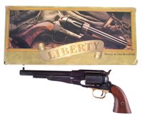 Lot 166 - Pietta Western boxed 1858 New Model Army 9mm blank fire revolver