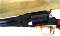 Lot 166 - Pietta Western boxed 1858 New Model Army 9mm blank fire revolver