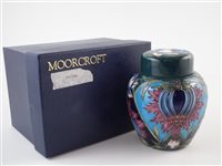 Lot 237 - Moorcroft Saadian pattern Ginger Jar