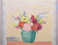 Lot 232 - Style of Pierre Adolphe Valette, Floral still life, oil.
