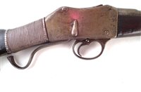 Lot 138 - Martini Henry copy, hand made period possibly Indian