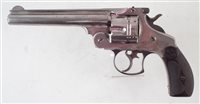 Lot 140 - Smith & Wesson model three double action revolver .44 Russian