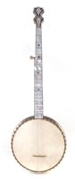 Lot 73 - W. Temlett five string banjo