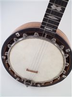 Lot 40 - A. D. Cammeyer Patent five string banjo