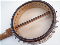 Lot 68 - A.A. Farland five string banjo