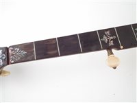 Lot 68 - A.A. Farland five string banjo