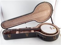 Lot 74 - John Grey and Sons Benares five string banjo