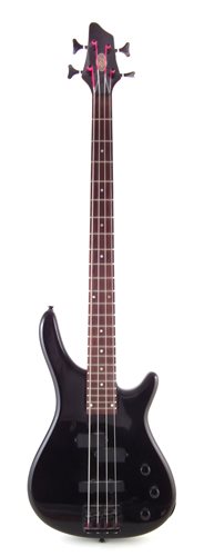 Lot 103 - Stagg bass guitar finished in black