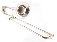 Lot 138 - King 2B Silverstone trombone with case