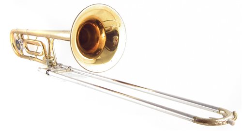 127 - King 3B 1970's trombone in case