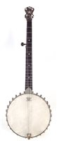Lot 58 - H.C. Nelson five string banjo