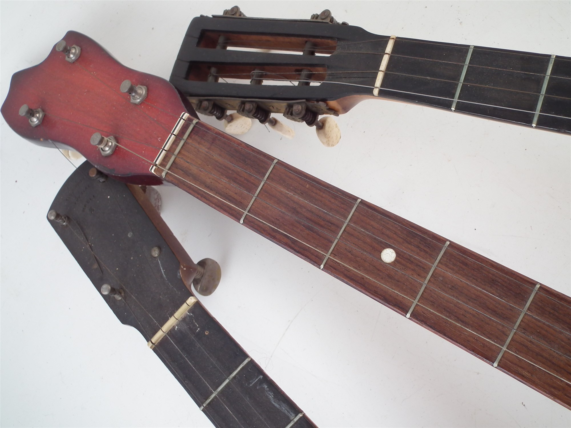 Lot 64 - Three five string Banjos