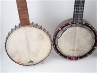 Lot 79 - Three banjos