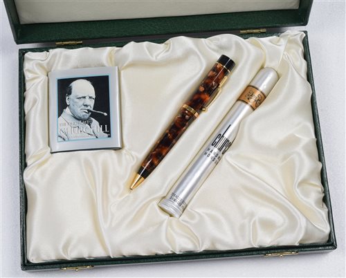 Lot 33 - Conway Stewart, Churchill, a limited edition 58 series ballpoint pen.