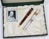 Lot 33 - Conway Stewart, Churchill, a limited edition 58 series ballpoint pen.