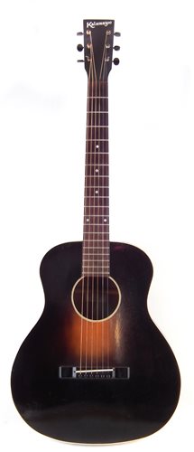 Lot 109 - Kalamazoo Gibson acoustic steel string guitar circa 1934