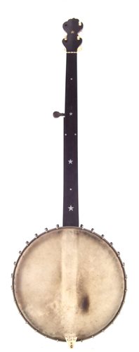 Lot 80 - Dobson 1889 T.W. Bacon five string fret less banjo