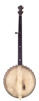 Lot 80 - Dobson 1889 T.W. Bacon five string fret less banjo