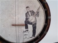 Lot 23 - J.E. Dallas banjo and a C.M.H. Indian banjo