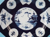 Lot 67 - Bow octagonal plate