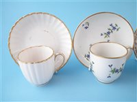 Lot 93 - Four Derby cups and saucers
