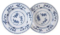 Lot 55 - Pair of Delft chargers