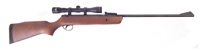 Lot 249 - B.S.A. Supersport .177 air rifle with Webley  4 x 32 scope
